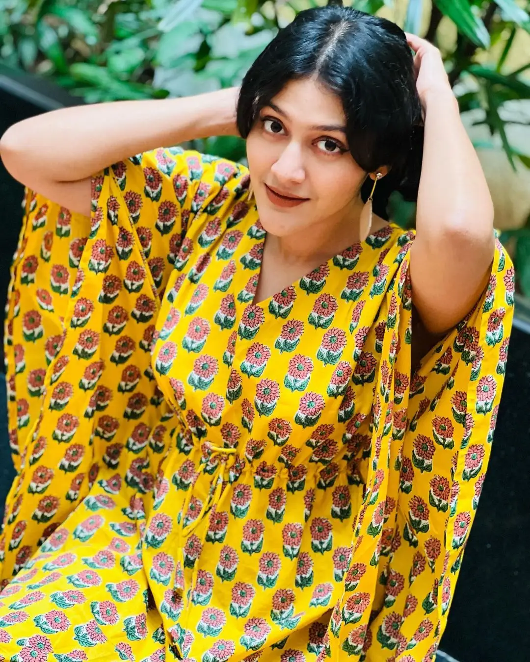 Malayalam Actress Anarkali Nazar Photoshoot in Yellow Dress